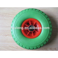 10 inches small 10*3.00-4 pu foam solid rubber wheel , for Trailer, castor, garden tools